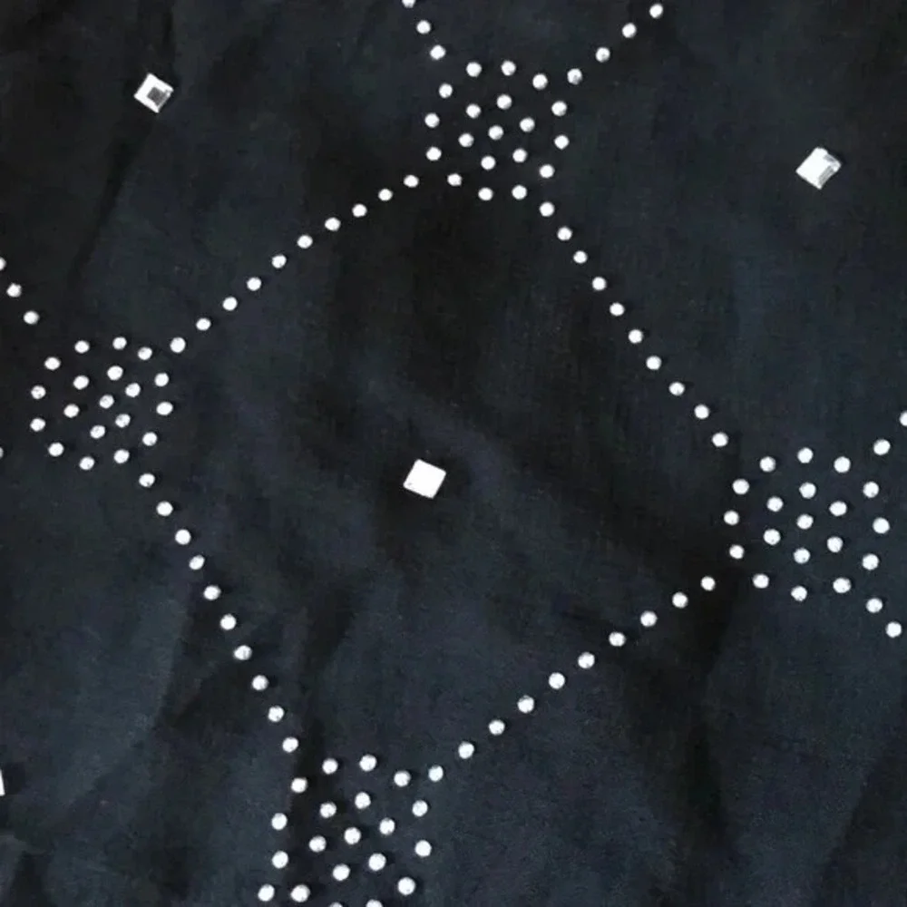 JESSICA MCCLINTOCK OS Bead Adorned Scarf Wrap Evening Formal Cocktail Whimsigoth